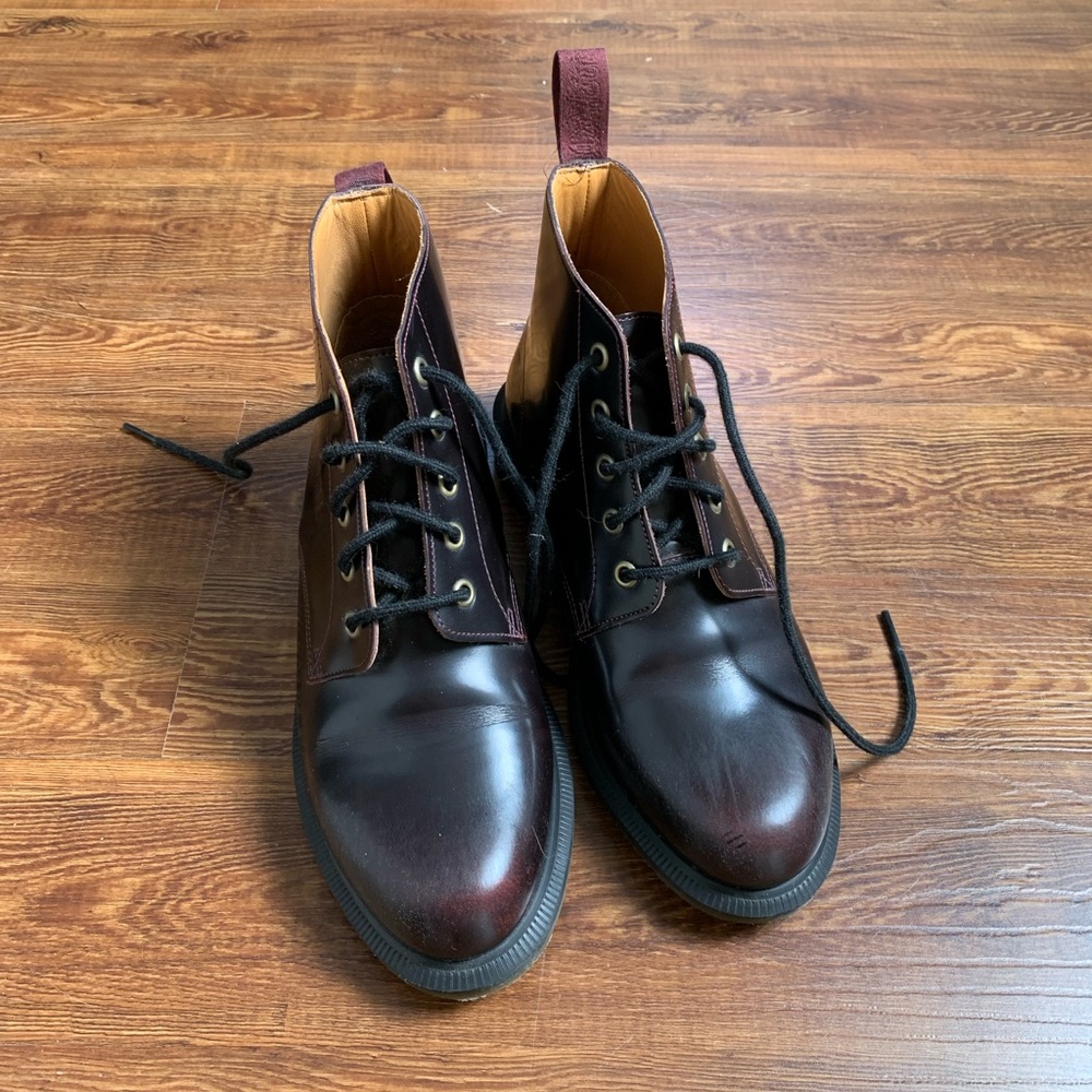 COPY - Dr. Martens Emmeline Boot Cherry Red